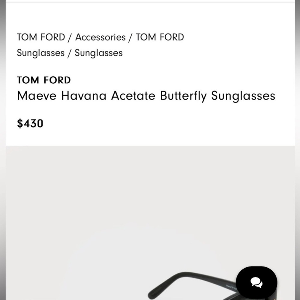 Tom Ford Glossy Black Women's Sunglasses - Picture 5 of 6